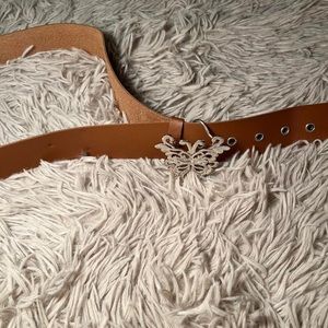 butterfly brown belt